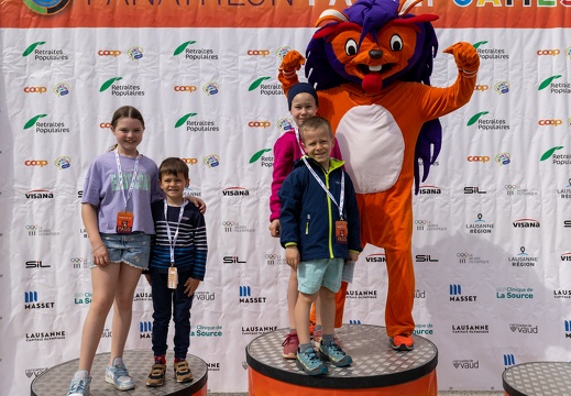 Mascotte at Panathlon Family Games