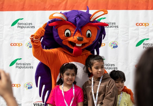 Mascotte at Panathlon Family Games